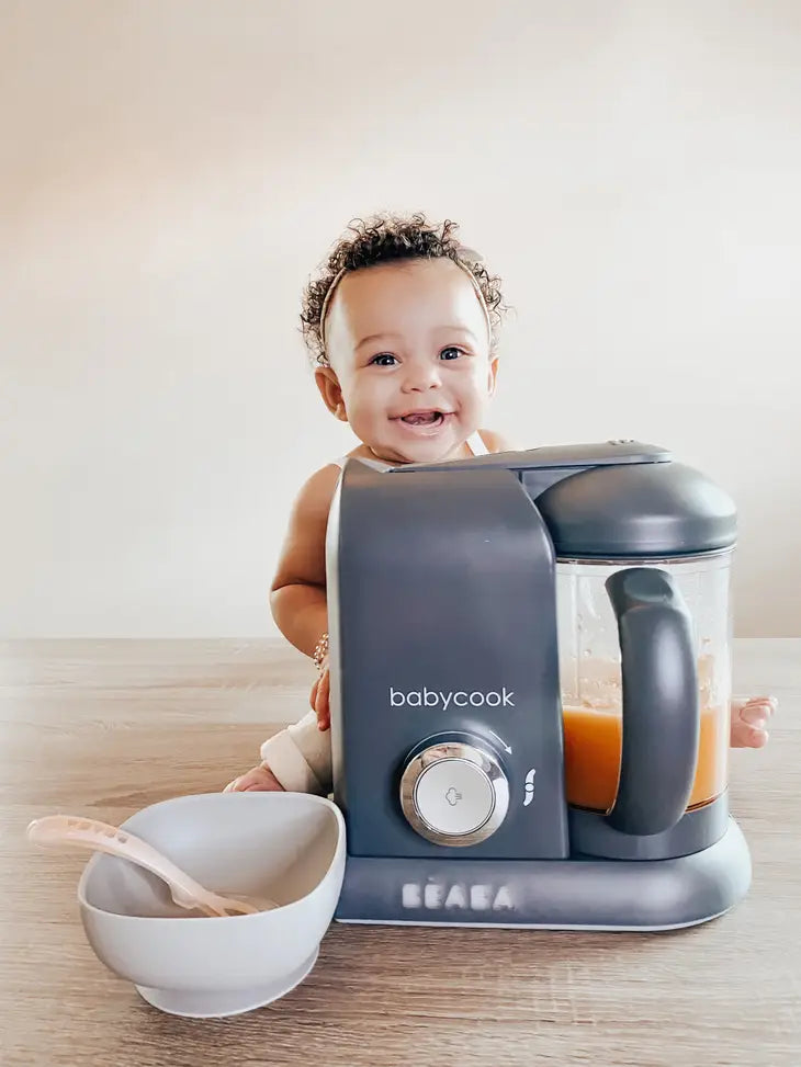 Beaba Babycook Solo Baby Food Maker - Charcoal - Luna Baby Store Miami