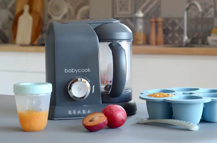 Beaba Babycook Solo Baby Food Maker - Charcoal - Luna Baby Store Miami