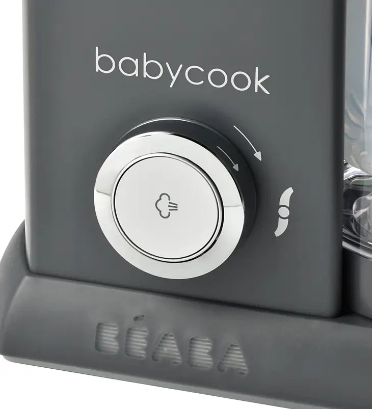 Beaba Babycook Solo Baby Food Maker - Charcoal - Luna Baby Store Miami