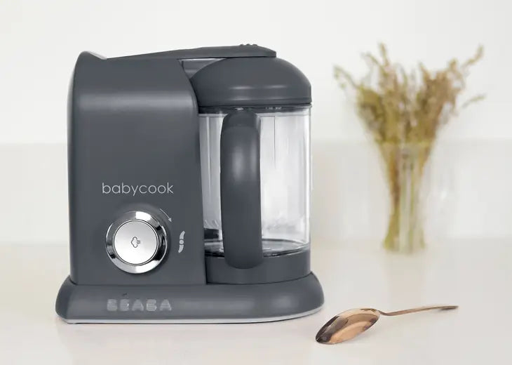 Beaba Babycook Solo Baby Food Maker - Charcoal - Luna Baby Store Miami