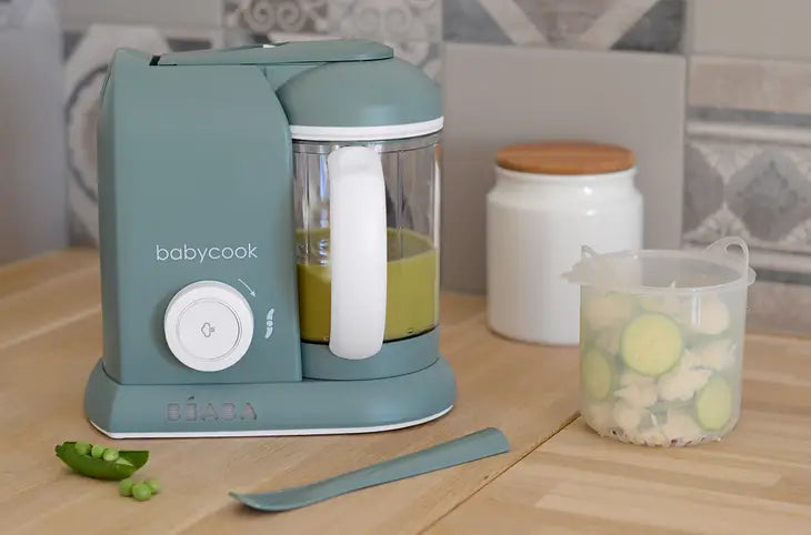 Beaba Babycook Solo Baby Food Maker - Eucalyptus - Luna Baby Store Miami