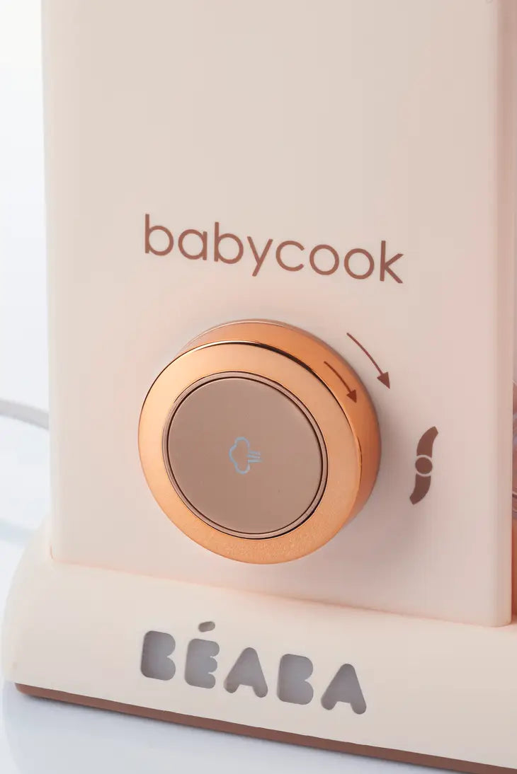 Beaba Babycook Solo Baby Food Maker - Rose Gold - Luna Baby Store Miami