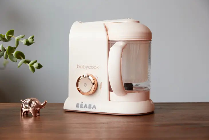 Beaba Babycook Solo Baby Food Maker - Rose Gold - Luna Baby Store Miami