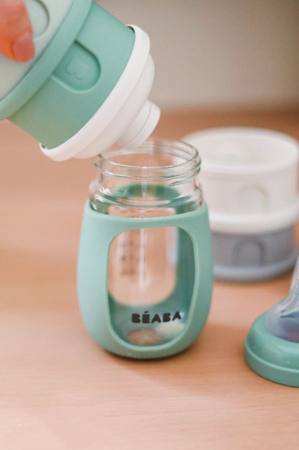 Beaba Formula Snack Container - Sage