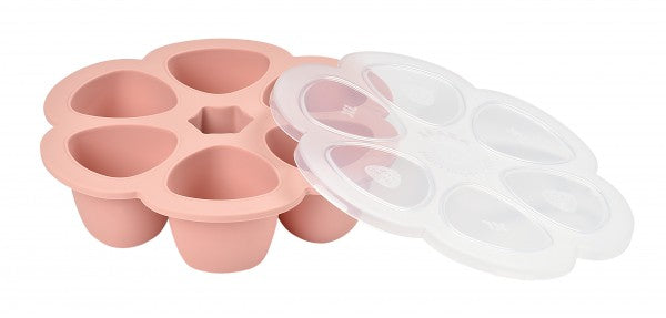 Beaba Multiportions 5 Oz Silicone Tray – Rose