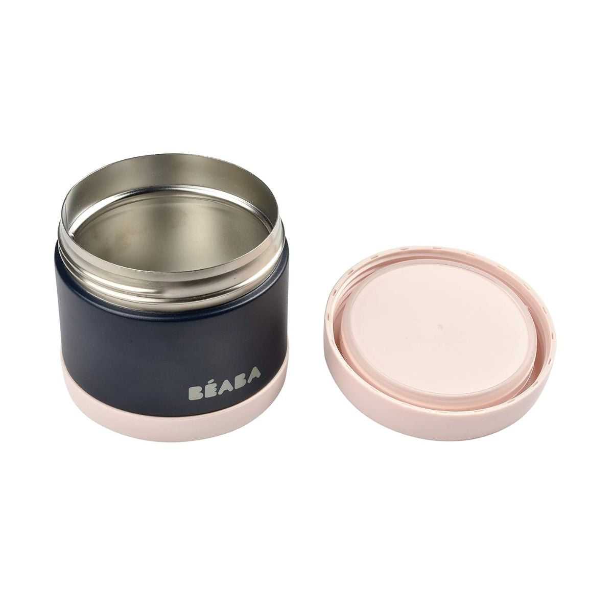 Beaba Stainless Steel 16 oz Jar - Midnight on Luna Baby Store Miami