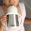 Beaba Stainless Steel Straw Sippy Cup - Oat