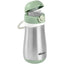 Beaba Stainless Steel Kids Water Bottle - Sage