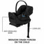 Bebê Conforto Cybex Cloud G Lux With SensorSafe Moon Black - Cybex Babytunes