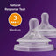 Bico De Mamadeira Avent Naturalle Fluxo Lento 1M+ on Luna Baby Store Miami