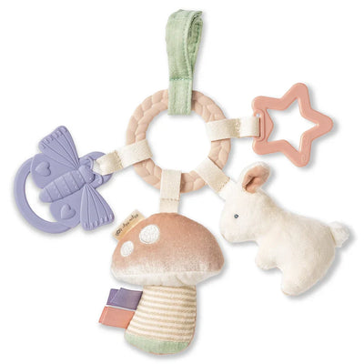 Itzy Ritzy Bitzy Busy Ring Teething Activity Toy - Bunny