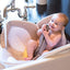 Blooming Bath Lotus Baby Bath - Gray/Light Yellow on Luna Baby Store Miami