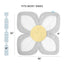Blooming Bath Lotus Baby Bath - Gray/Light Yellow on Luna Baby Store Miami