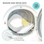 Blooming Bath Lotus Baby Bath - Gray/Light Yellow on Luna Baby Store Miami