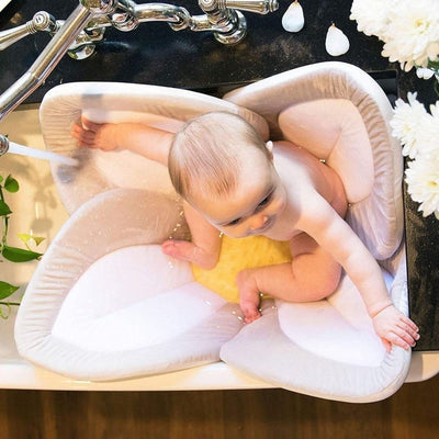 Blooming Bath Lotus Baby Bath - Gray/Light Yellow