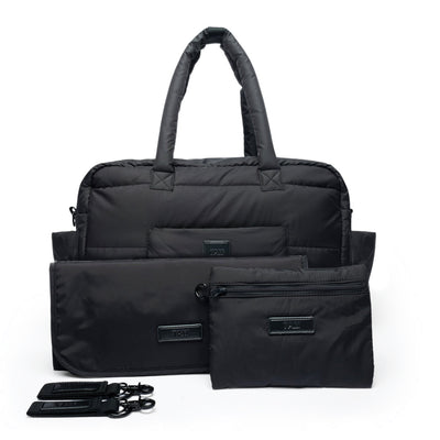 7 AM Soho Carryall - Diaper Bag Black