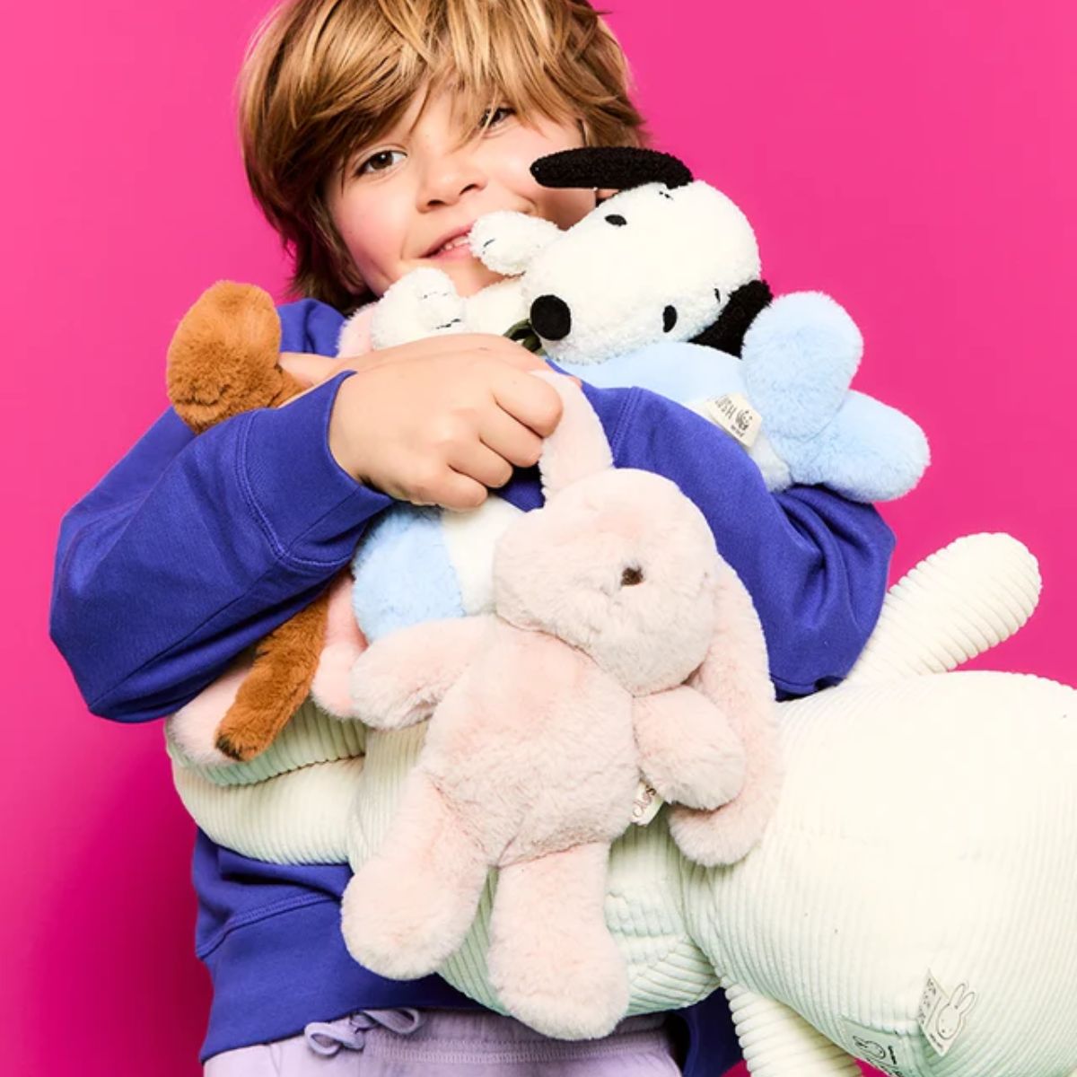 Bon Ton Toys Chaps Bubbles Bunny Ballet ECO Plush 9 inches - Pink on Luna Baby Store Miami