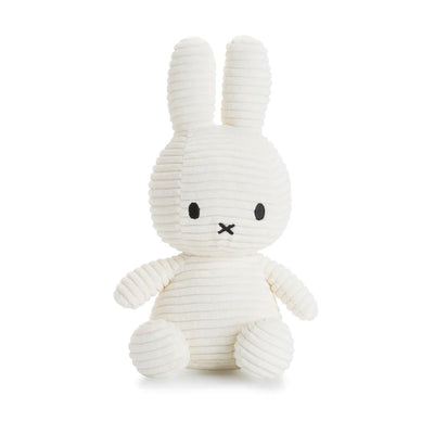 Bon Ton Toys Miffy ECO Corduroy Plush 9 inches - Offwhite