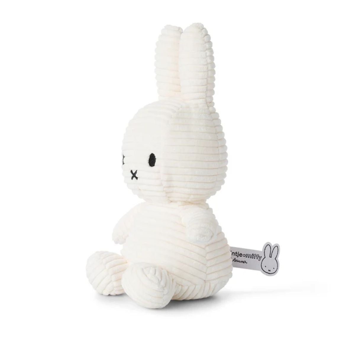 Bon Ton Toys Miffy ECO Corduroy Plush 9 inches - Offwhite