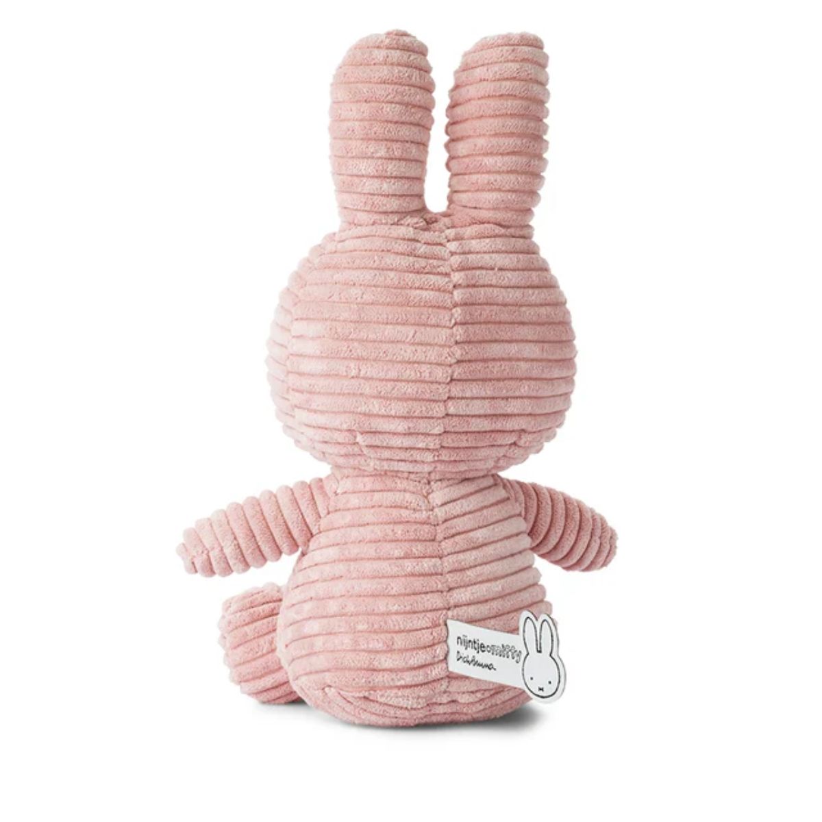 Bon Ton Toys Miffy ECO Corduroy Plush 9 inches - Pink on Luna Baby Store Miami