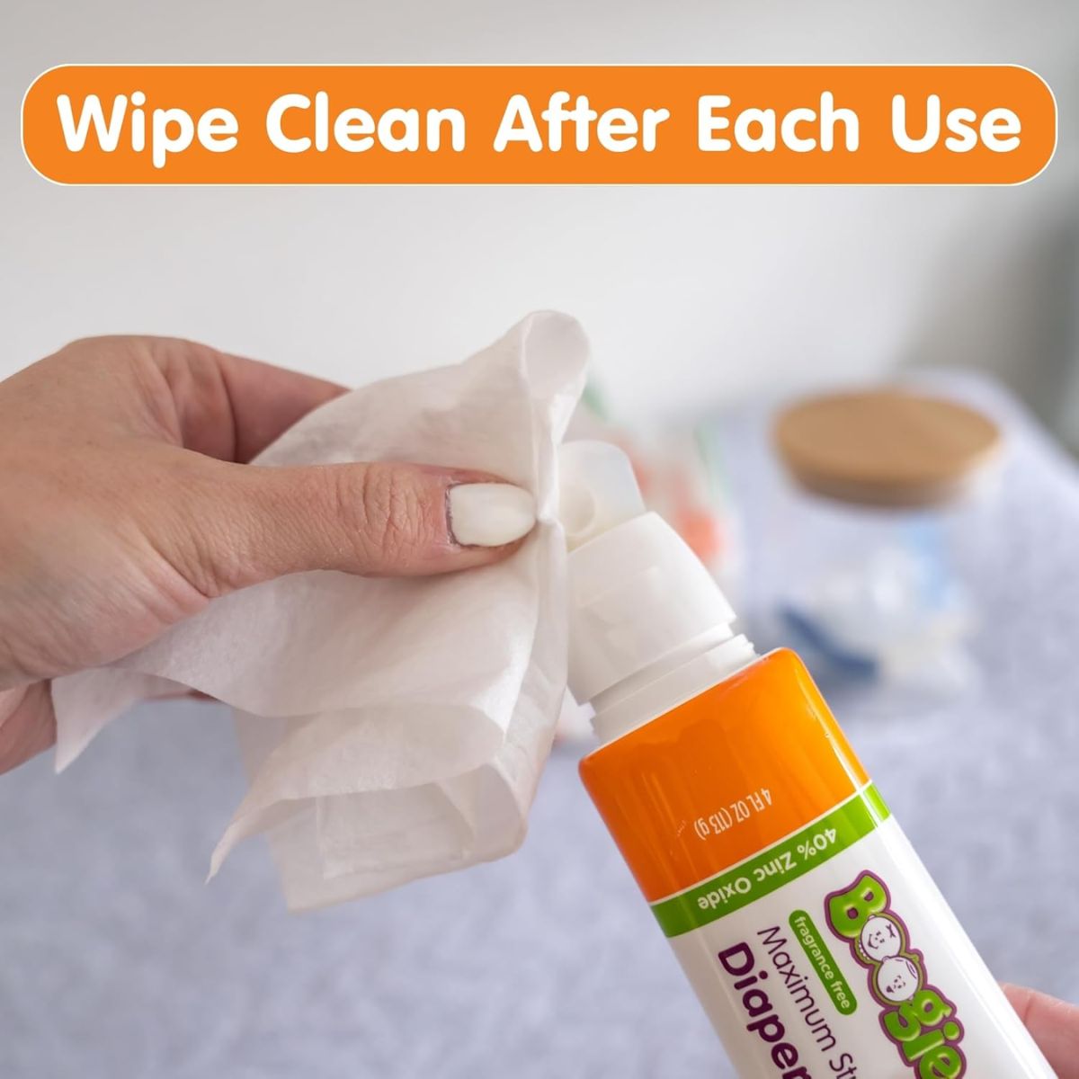 Boogie Maximum Strength Diaper Rash Paste 40% Zinc Oxide - 4 oz