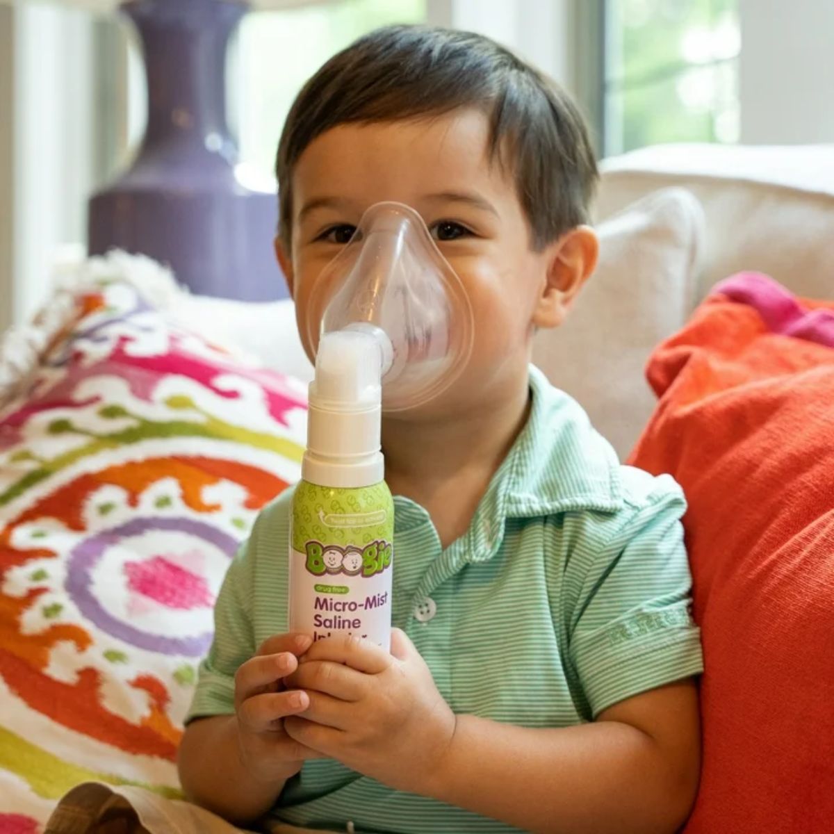 Boogie Micro-Mist Saline Inhaler - 1.7 oz