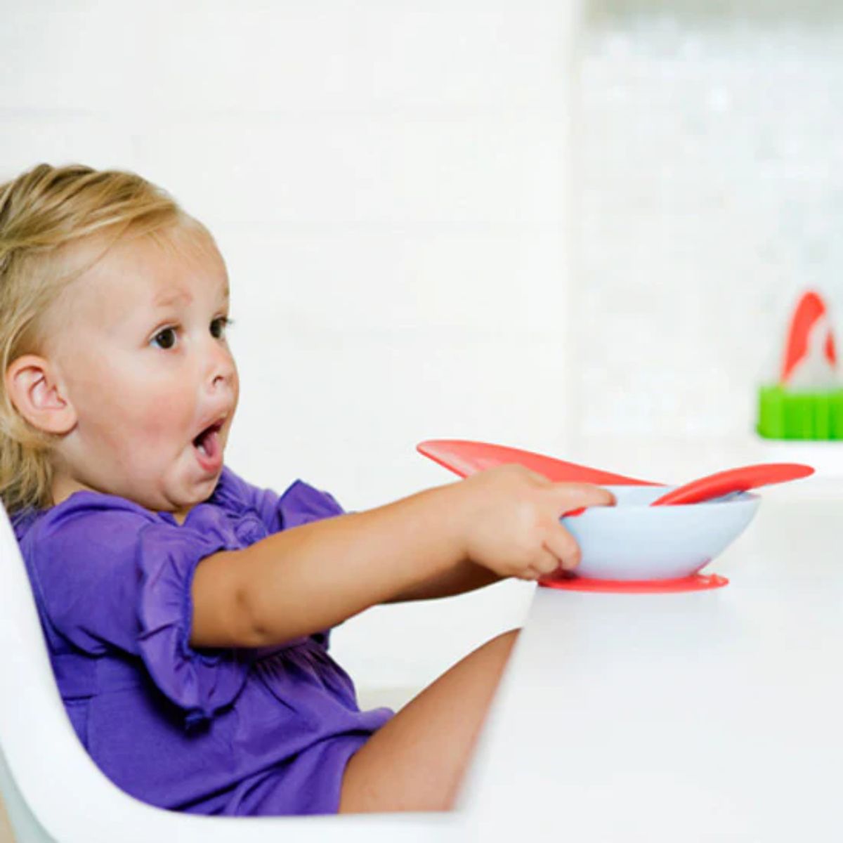 Boon Catch Bowl - Magenta/Pink