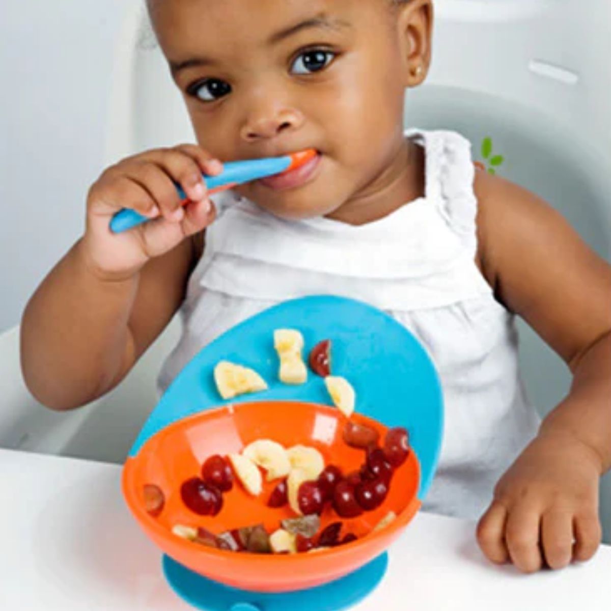 Boon Catch Bowl - Orange/Blue