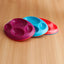 Boon Platter Edgeless Nonskid Divided Plate 3 pack - Purple/Blue/Pink