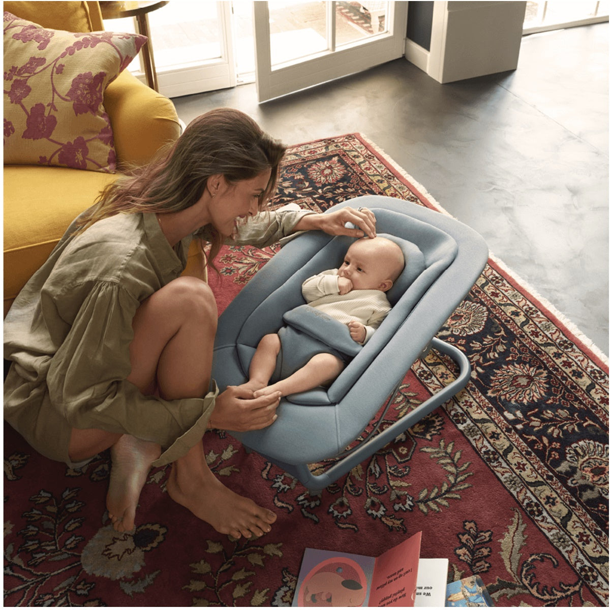 Cybex LEMO 2 Bouncer - Suede Grey - Multi Purpose Use from Birth