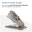 UPPAbaby Mira 2-in-1 Bouncer and Seat - Charlie (Sand Melange / Black Frame / Walnut Wood) on Luna Baby Store Miami