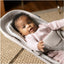 UPPAbaby Mira 2-in-1 Bouncer and Seat - Charlie (Sand Melange / Black Frame / Walnut Wood)