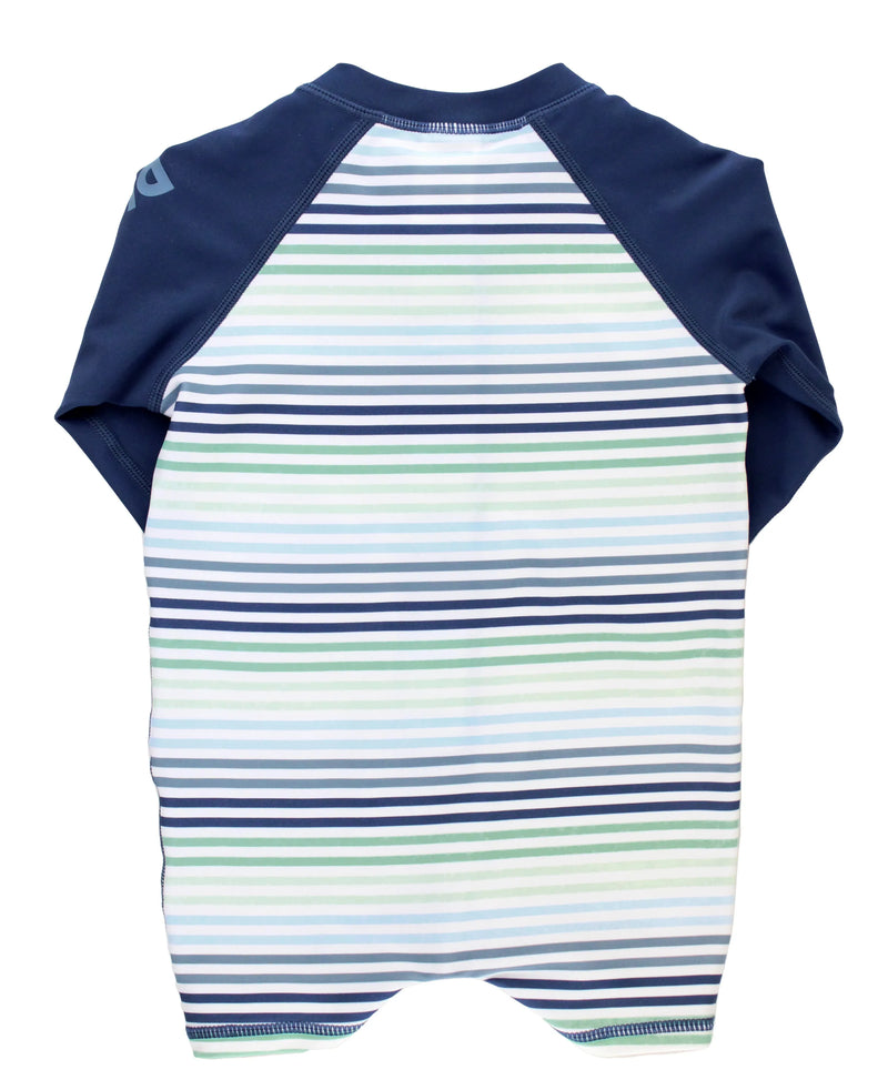 Rugged Butts Long Sleeve One Piece Rash Guard - Boys