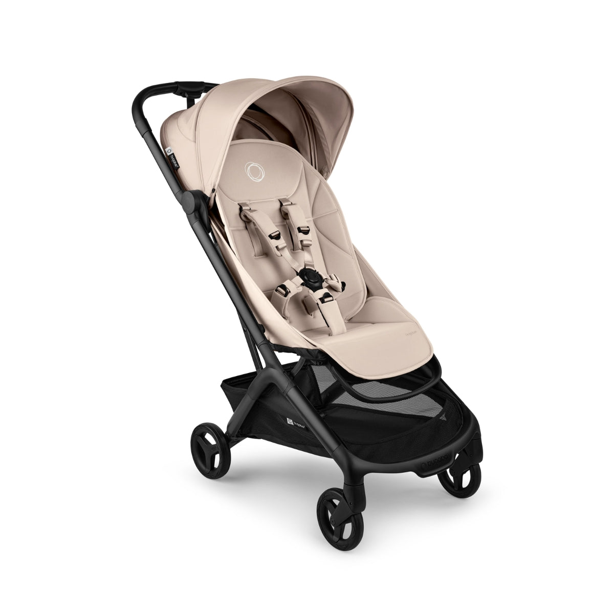 Bugaboo Butterfly 2 Travel Stroller Black/Desert Taupe - Ultra Compact Travel Solution