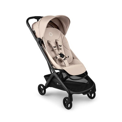Bugaboo Butterfly 2 Travel Stroller Black/Desert Taupe