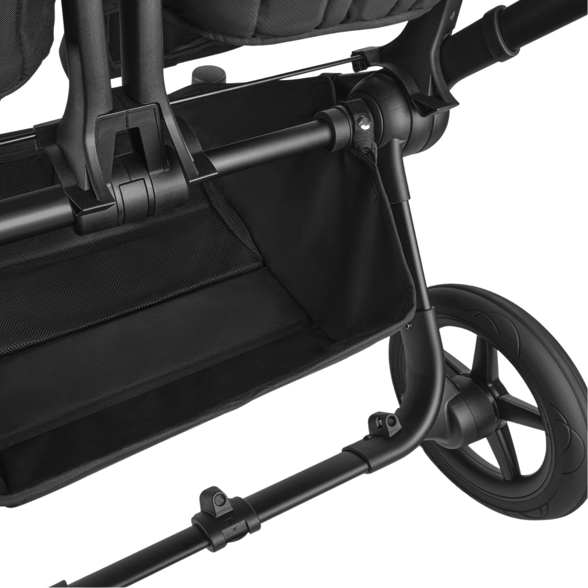 Bugaboo Donkey 5 Duo Bassinet And Seat Stroller - All Midnight Black Canopy/Black Chassis