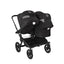 Bugaboo Donkey 5 Duo Bassinet And Seat Stroller - All Midnight Black Canopy/Black Chassis