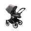 Bugaboo Donkey 5 Mono Bassinet and Seat - All Grey Melange/Graphite Chassis