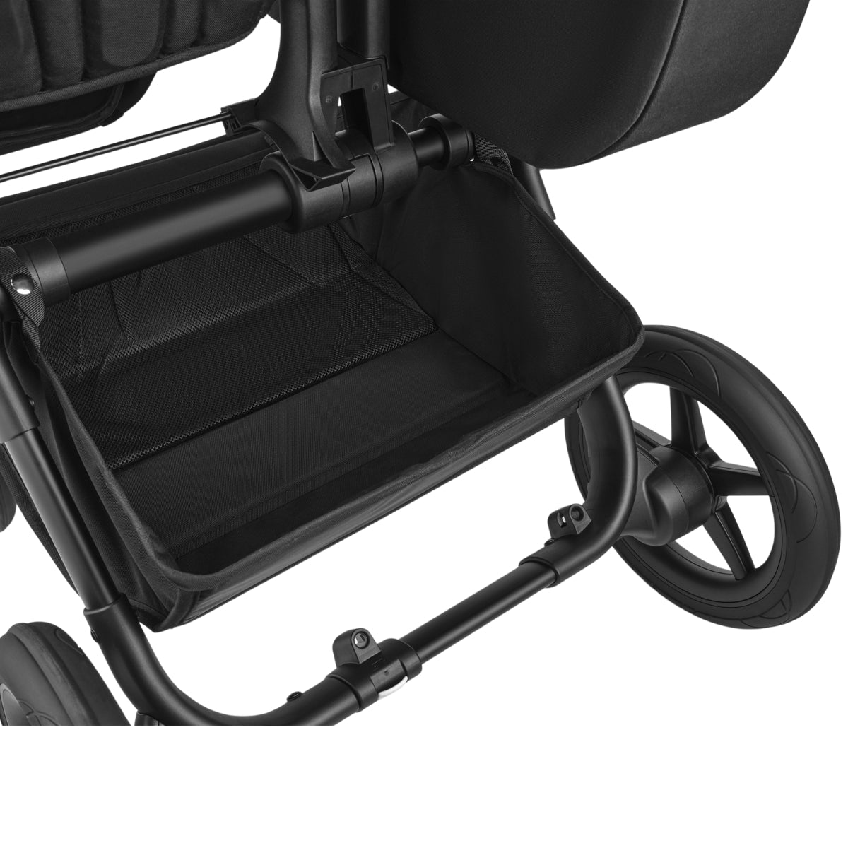 Bugaboo Donkey 5 Mono Bassinet and Seat - All Grey Melange/Graphite Chassis