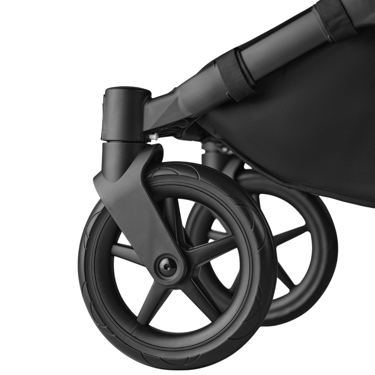 Bugaboo Donkey 5 Mono Bassinet and Seat - All Grey Melange/Graphite Chassis