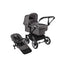 Bugaboo Donkey 5 Mono Bassinet and Seat - All Grey Melange/Graphite Chassis