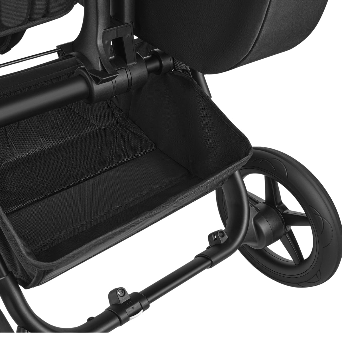 Bugaboo Donkey 5 Mono Bassinet and Seat - All Midnight Black/Aluminium Chassis