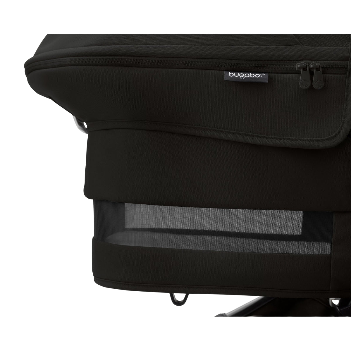 Bugaboo Donkey 5 Mono Bassinet and Seat - All Midnight Black/Black Chassis