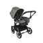 Bugaboo Donkey 5 Mono Bassinet and Seat - Forest Green/Grey Melange/Graphite Chassis