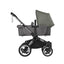 Bugaboo Donkey 5 Mono Bassinet and Seat - Forest Green/Grey Melange/Graphite Chassis