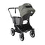 Bugaboo Donkey 5 Mono Bassinet and Seat - Forest Green/Grey Melange/Graphite Chassis