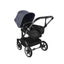 Bugaboo Donkey 5 Mono Bassinet and Seat - Stormy Blue/Midnight Black/Graphite Chassis