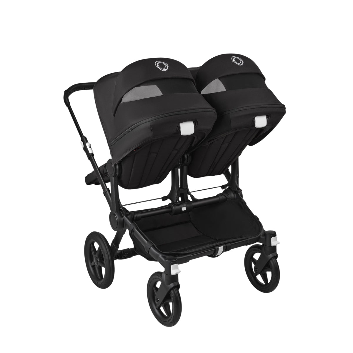 Bugaboo Donkey 5 Twin Bassinet And Stroller - All Midnight Black/Black Chassis