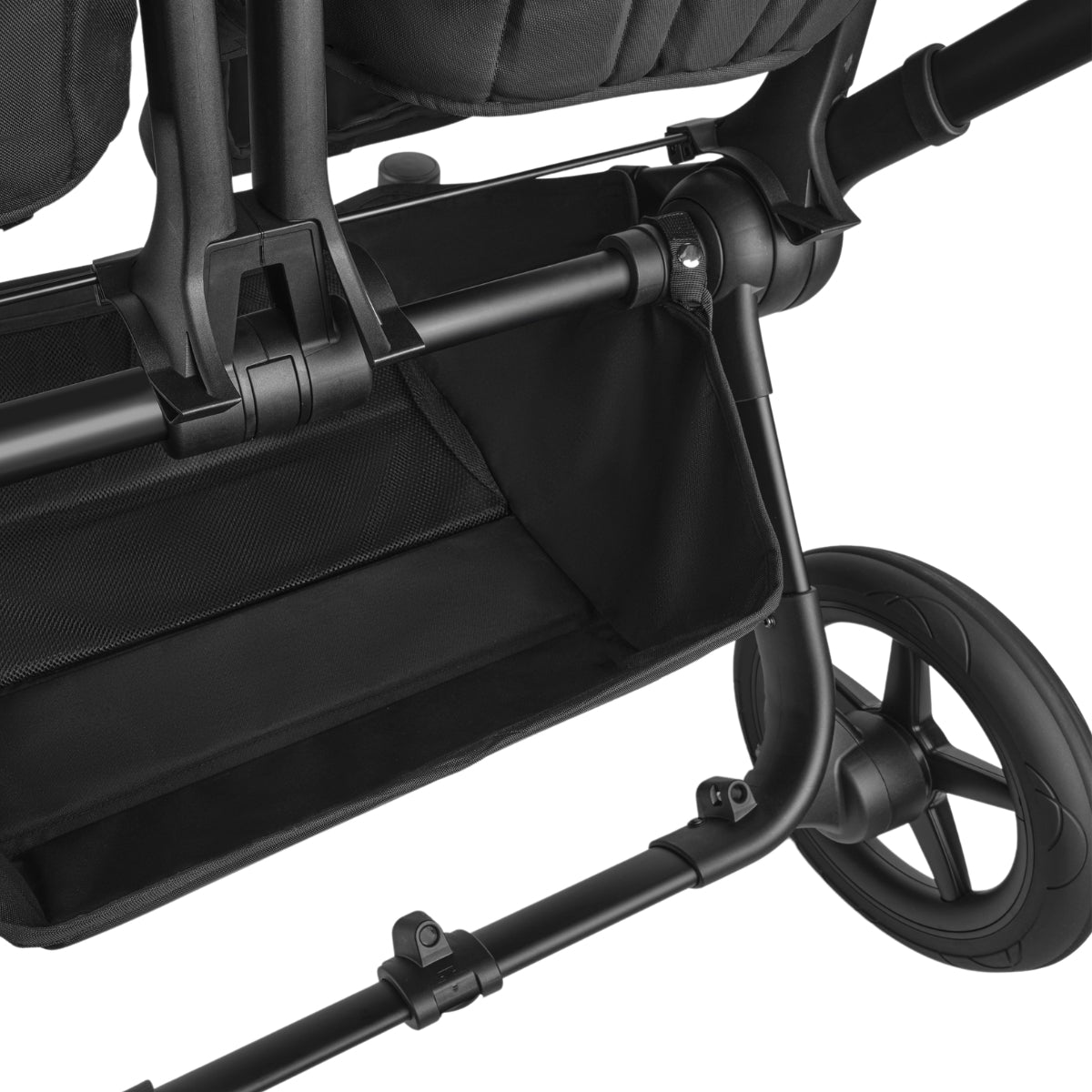 Bugaboo Donkey 5 Twin Bassinet And Stroller - All Midnight Black/Black Chassis