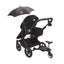 Bugaboo Donkey 5 Twin Bassinet And Stroller - All Midnight Black/Graphite Chassis
